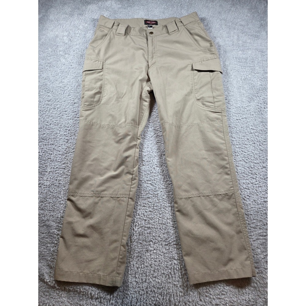 Tru-Spec Tactical Cargo Pants 38x30 Khaki Mens Ripstop 24-7 Series Utility Work